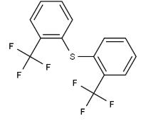 Benzene, 1,1′-thiobis[2-(trifluoromethyl)- (ACI)